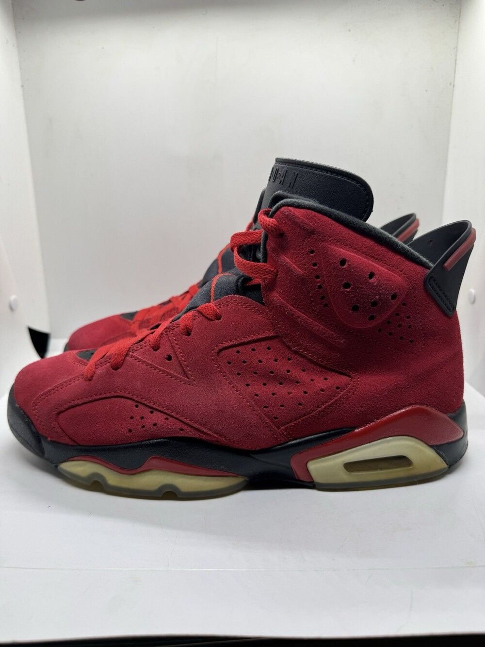 Jordan Air Jordan 6 Retro Toro Bravo Varsity Red Black Womens 10 CT8529 600